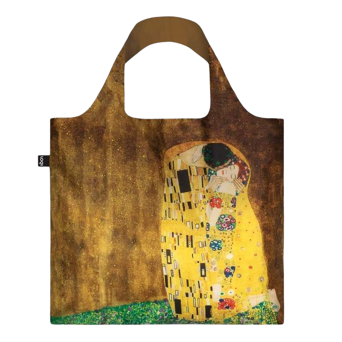 Artist Gustav Klimt Recycled Totebag |The Kiss