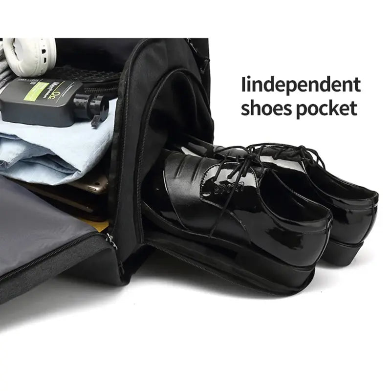 Multi-Pocket Shoulder Bag
