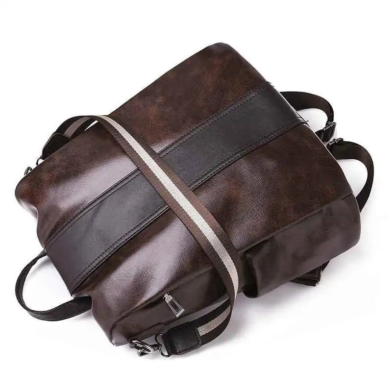 Multi Function 3 Way Leather Backpack Petite