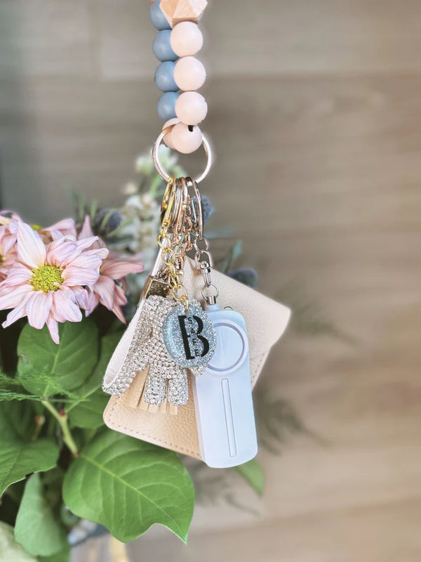 Personal Safety Keychain Set Taupe