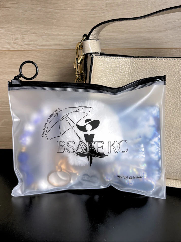 Personal Safety Keychain Set White