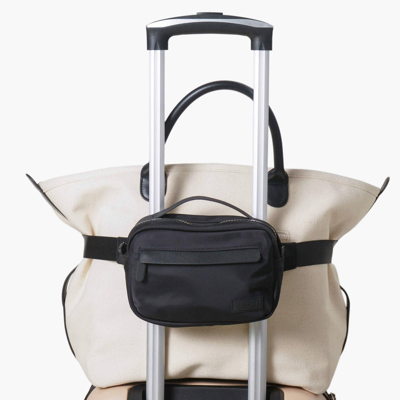 Cincha 2-in-1 Travel Belt Bag | Jet Black (USA)