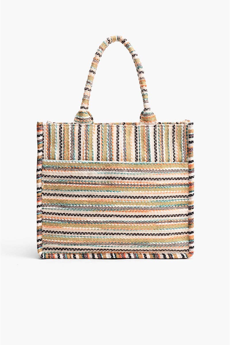 Hand Beaded Luxe Leopard Day Tote