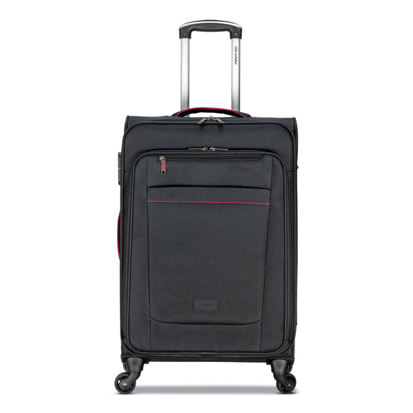 3Pc Set Soft Side Luggage w/ Contrast Piped Trim (Canada)