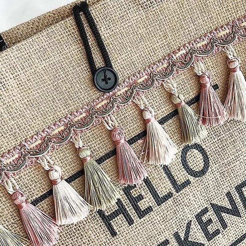 Jute Beach Bag