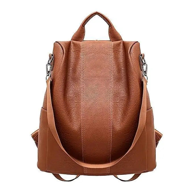 Multi Function 3 Way Leather Backpack Petite