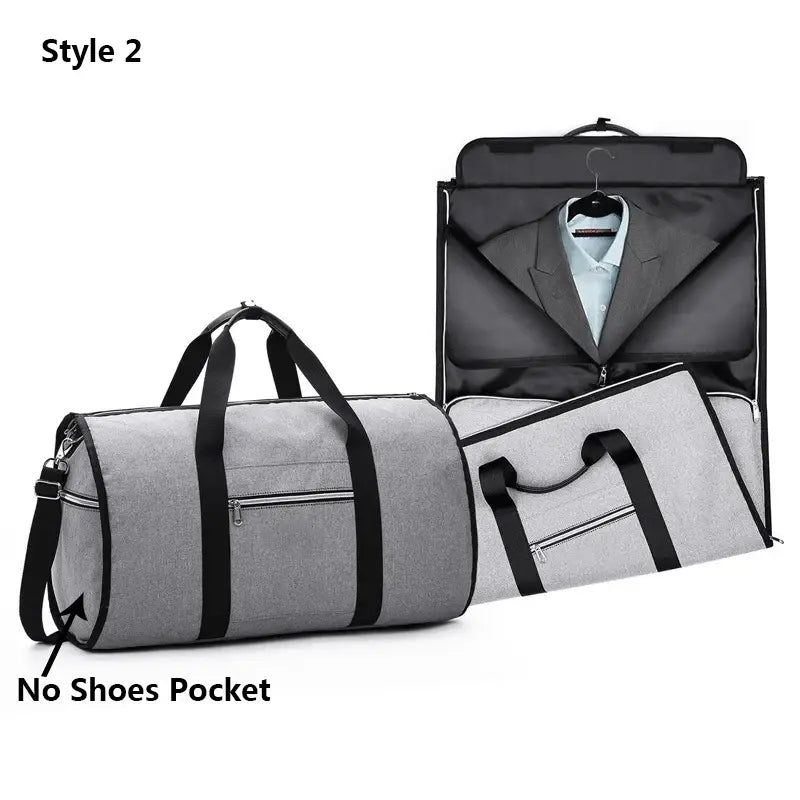 Multi-Pocket Shoulder Bag