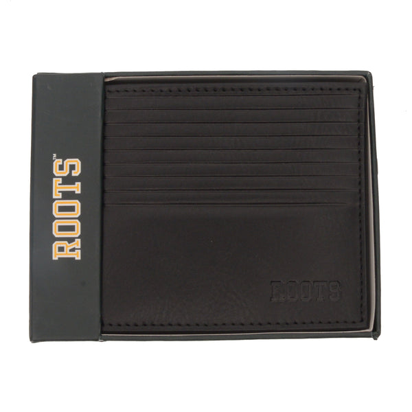 Roots Men's RFID Slim Billfold with Flip-Out Pass Case (Canada)