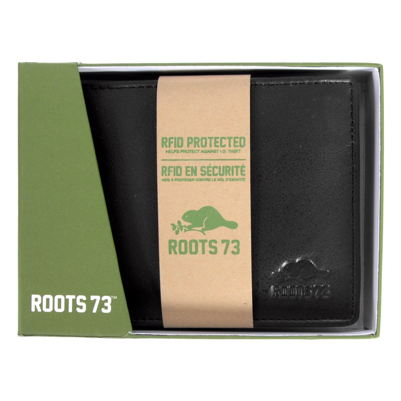 ROOTS Slimfold Men's Wallet with Removable ID (Canada)