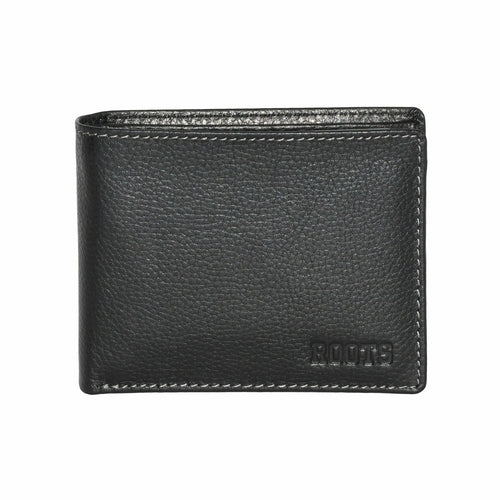 ROOTS Men's Leather Slimfold Wallet w/ Removable Pass Case (Canada)