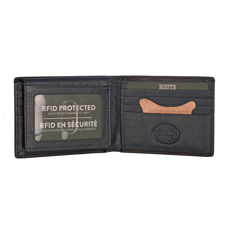 ROOTS Men's Slimfold Wallet w/ Removable ID (Canada)