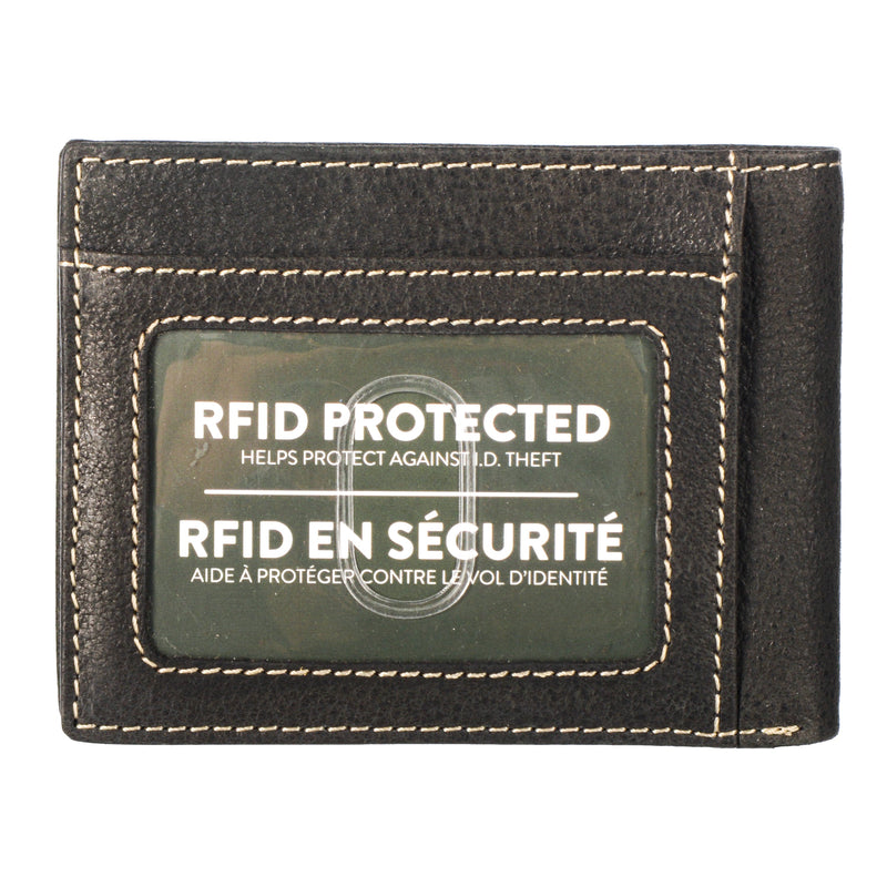 ROOTS Men Slim Wallet with Back ID Window (Canada)
