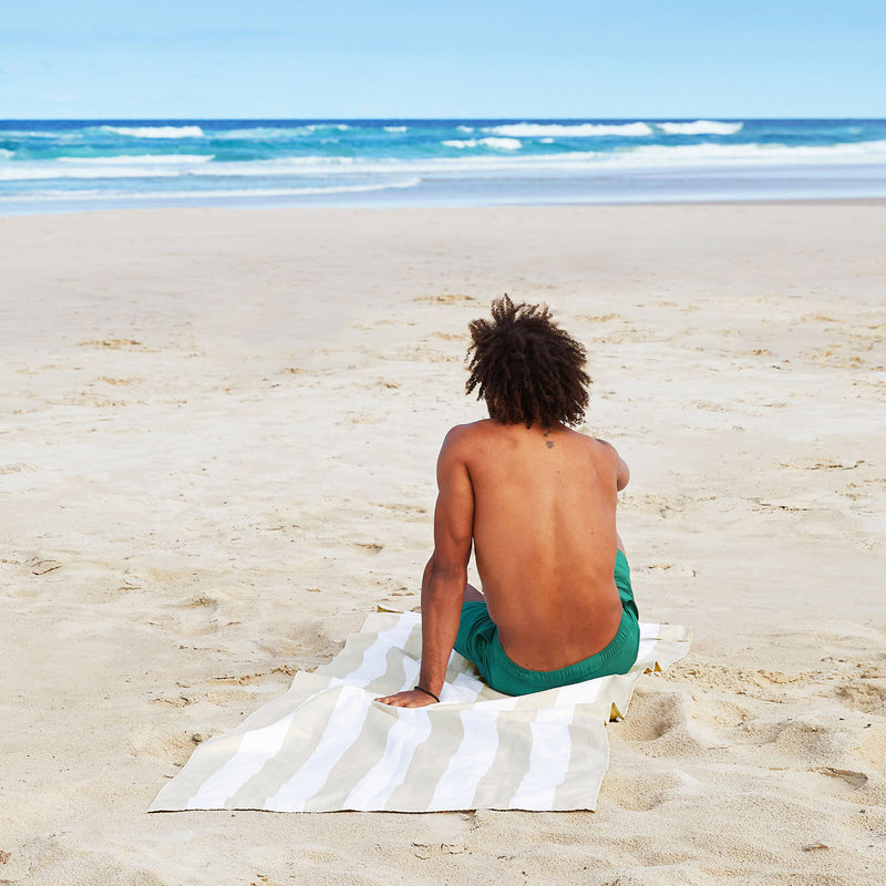 Recycled Beach Towel Made From Plastic Bottles | Bora Bora Beige (Australia)