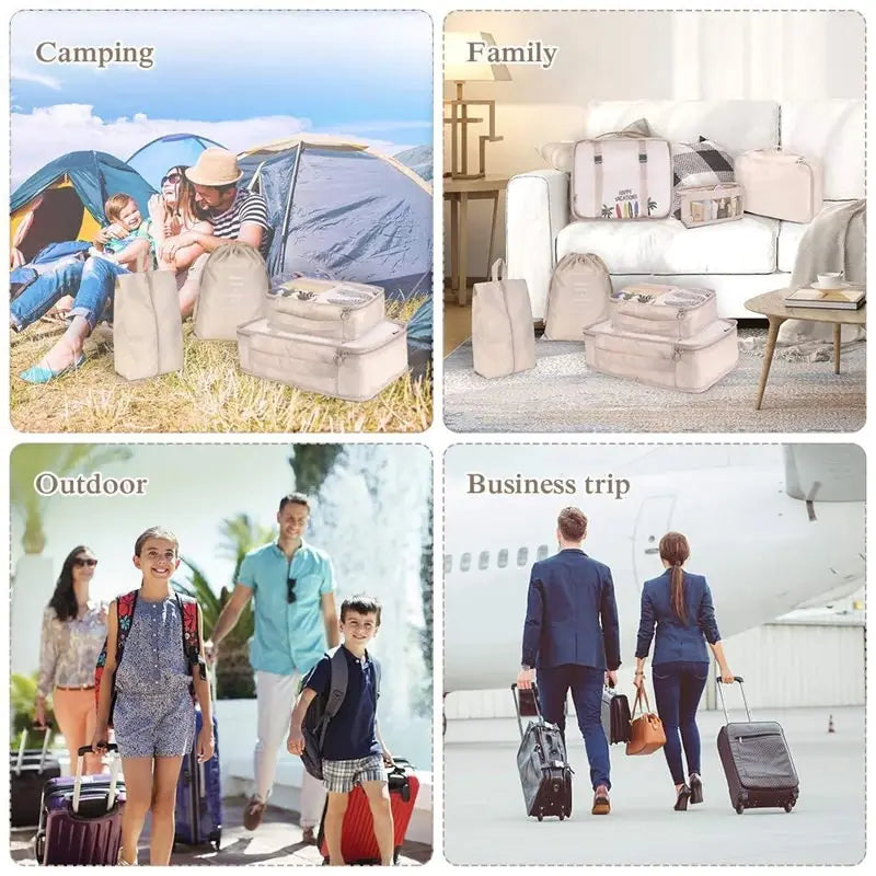 8pc Packing Cubes