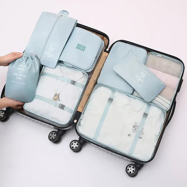 Bag travel organizer top