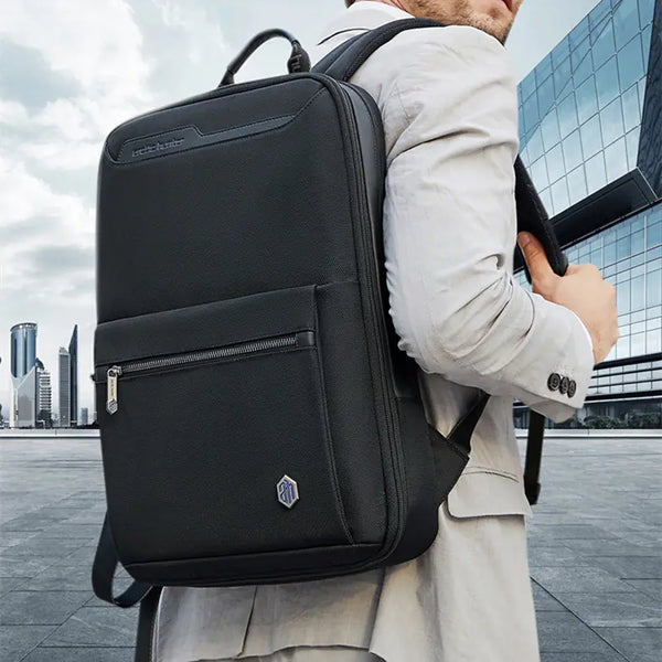 Expandable Business Backpack for Men's Travel