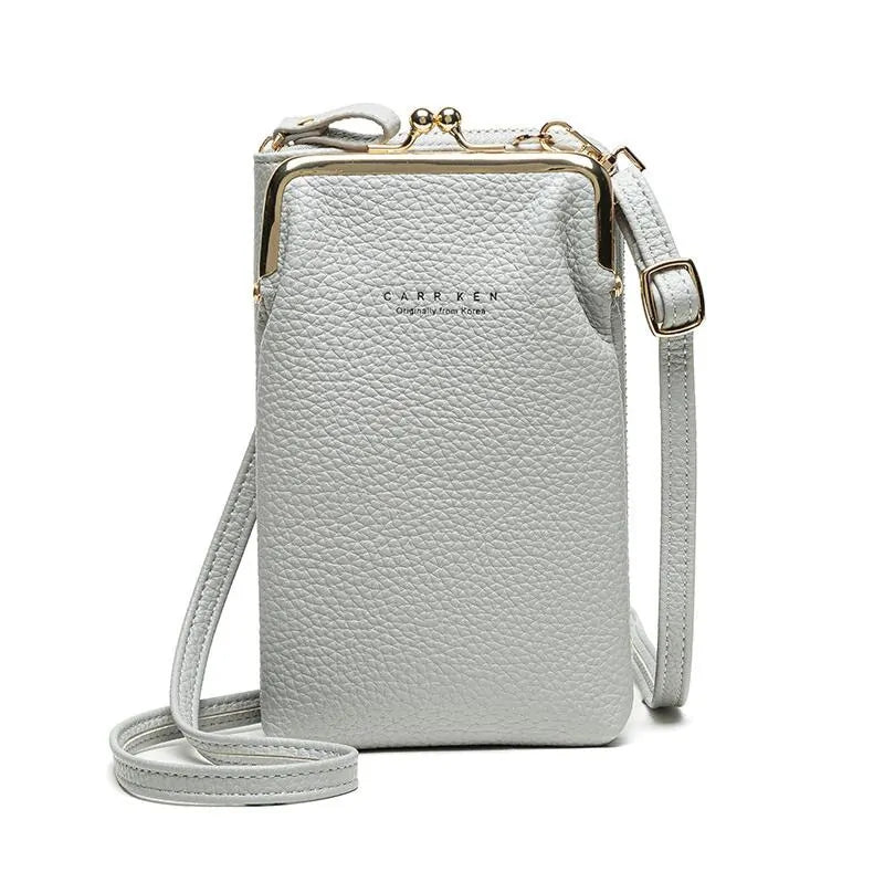 Genuine Leather Phone Crossbody Bag