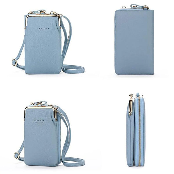 Genuine Leather Phone Crossbody Bag