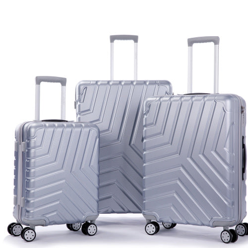 Hardside Luggage 3Pc Set with Double Spinner Wheels