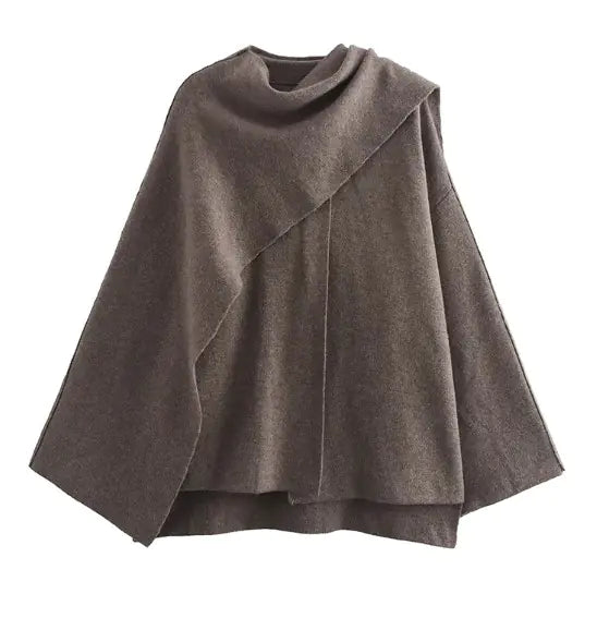 Asymmetrical Scarf / Coat
