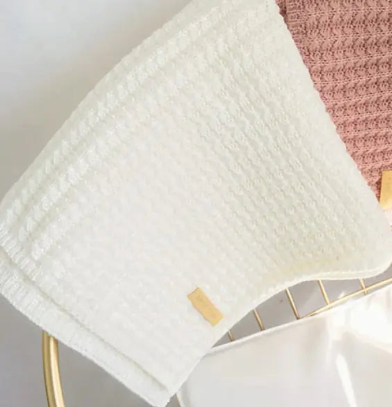 Knit Wool Blend Scarf