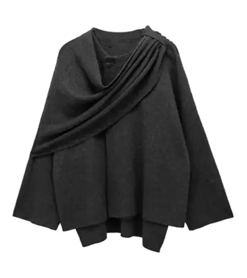 Asymmetrical Scarf / Coat