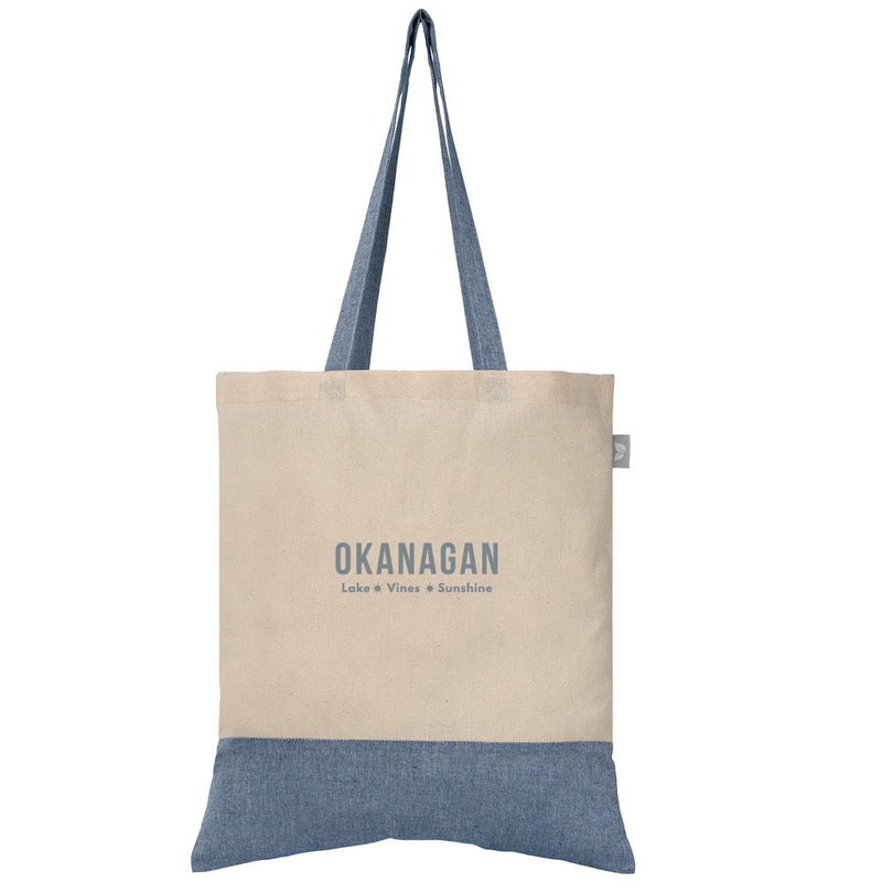 OKANAGAN Recycled Cotton Two Tone Tote