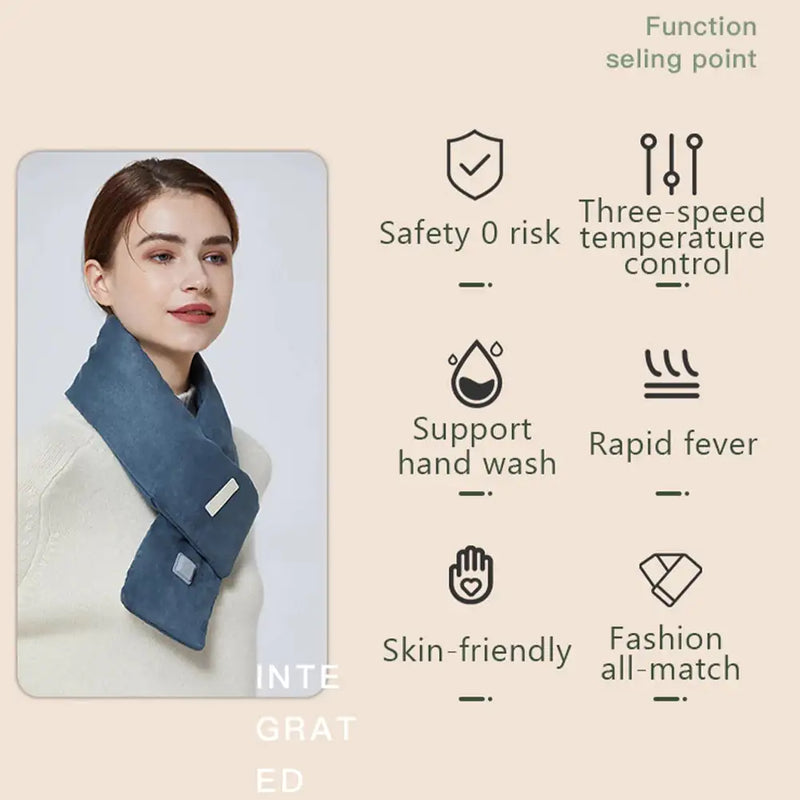 Smart Electric Heating Scarf
