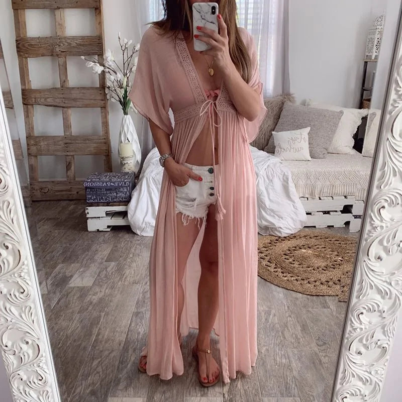 Beach Cover Up Long