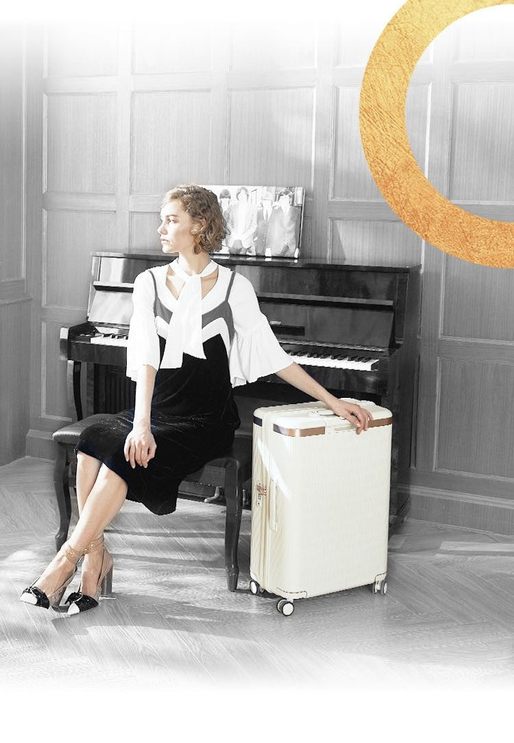 Sample Sale! Lux Carry-On 21inch | Black + Gold (Japan)