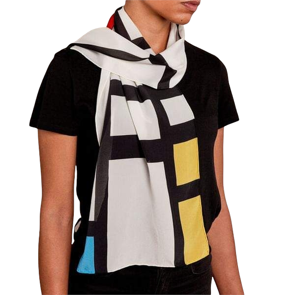 Piet Mondrian Trafalgar Scarf