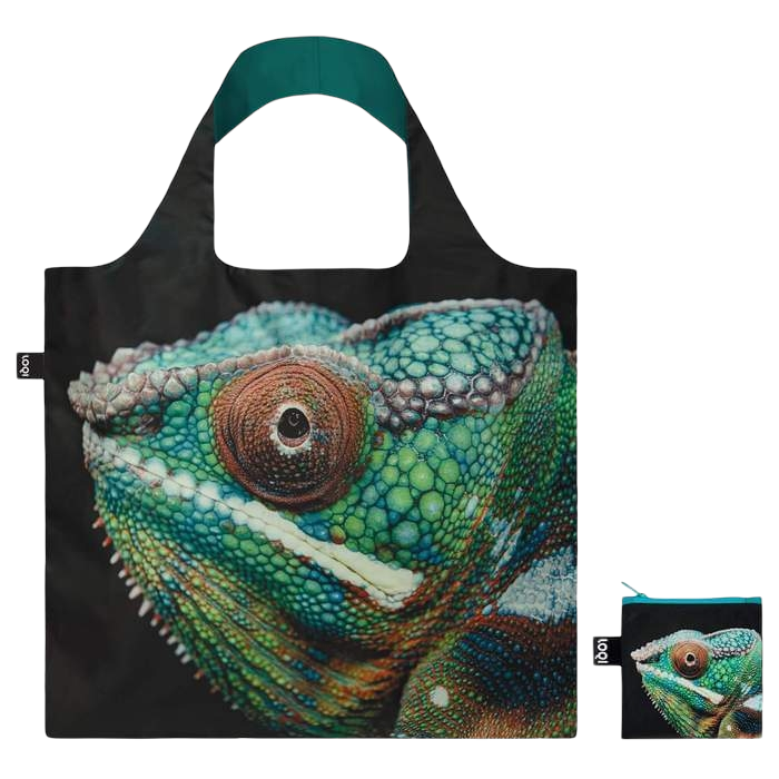 National Geographic Limited Edition Tote | Panther Chameleon with pouch