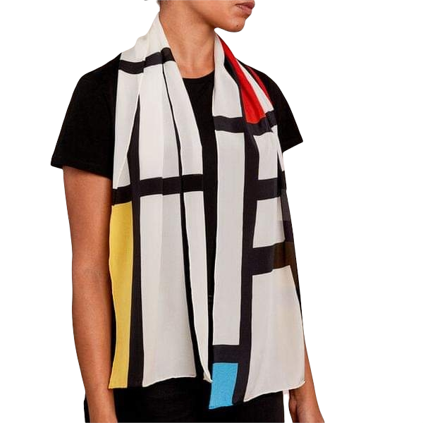 Piet Mondrian Trafalgar Scarf