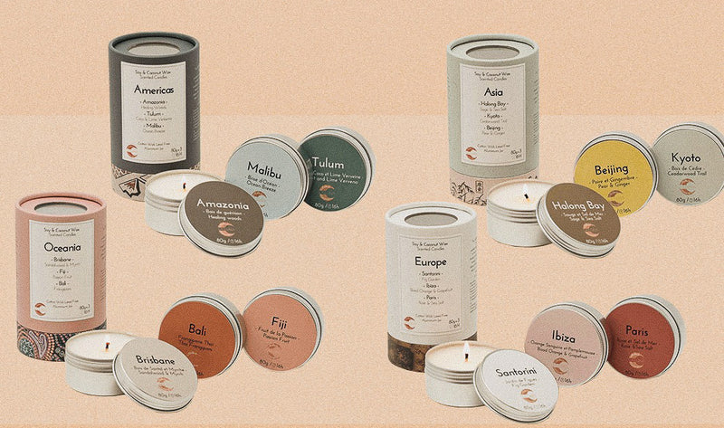 Discover Oceania | 3 Travel Tin Candle Set (Canada)