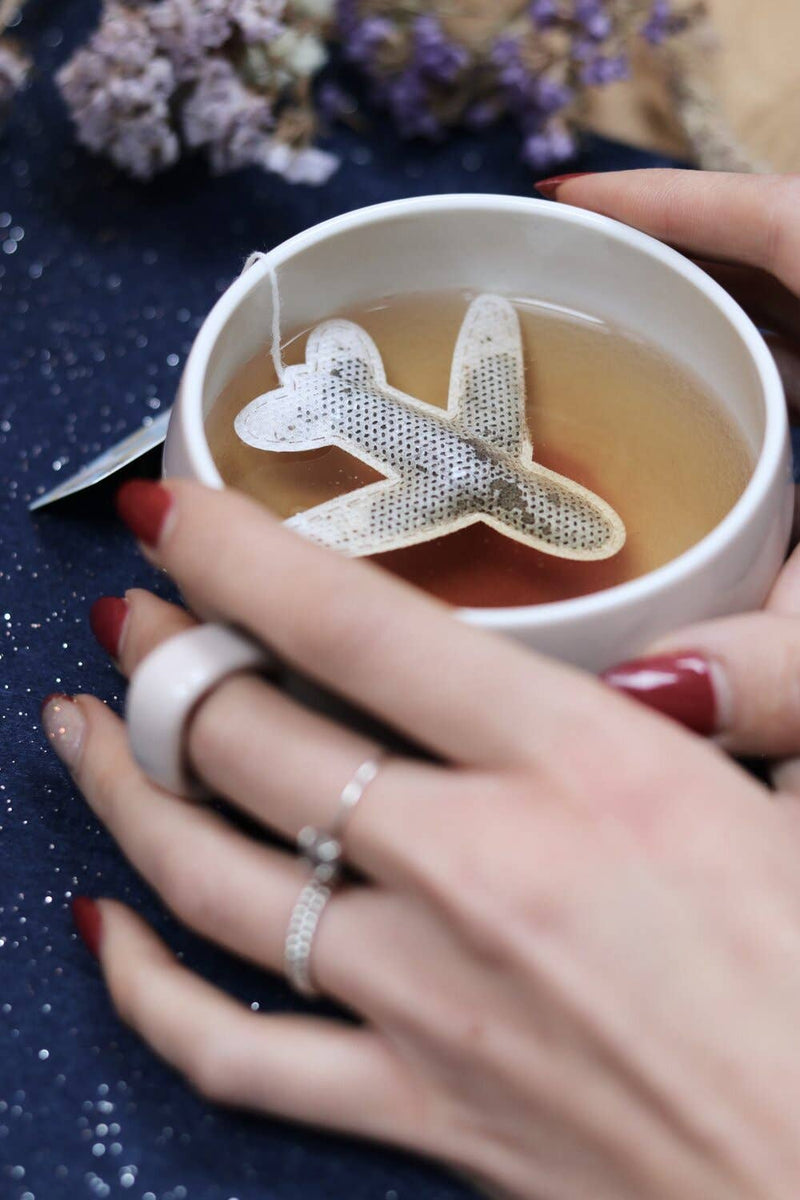 Hand-Sewn Travel Teas | Airplane (France)