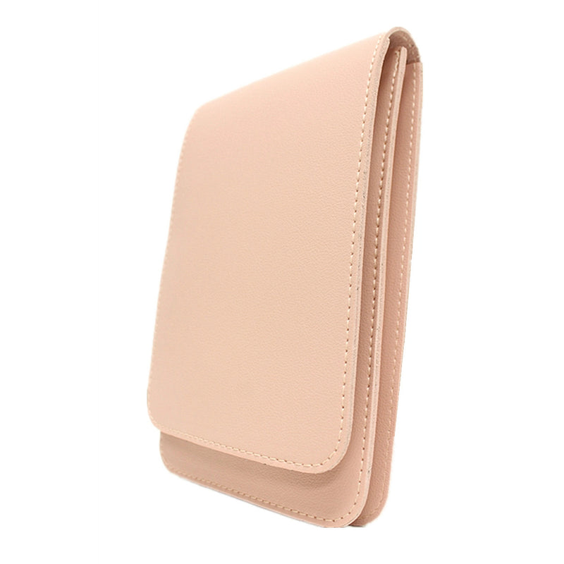 Crossbody with Touchscreen Phone Pocket | Blush