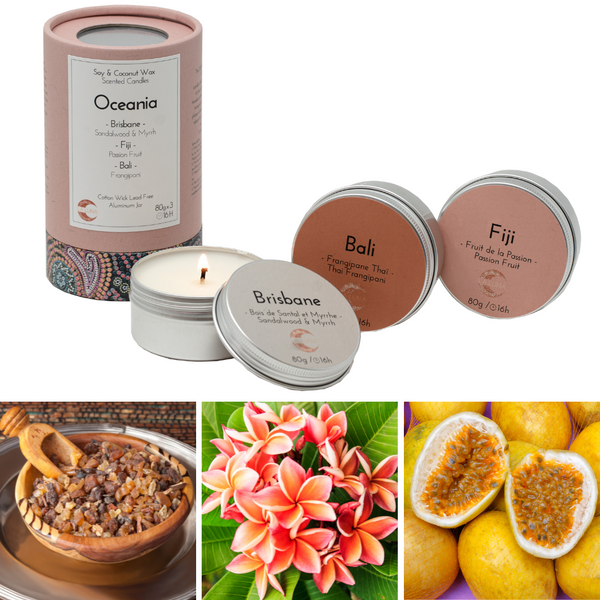 Discover Oceania 3pc Candle Set (Canada)