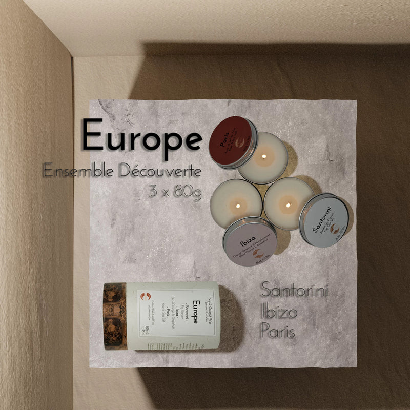 Europe candle set
