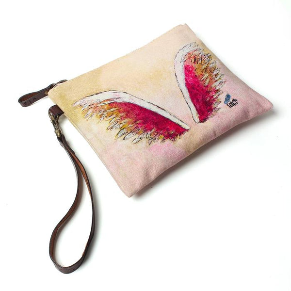 Travel Wristlet | Lim. Edition Global Angel Wings Project Pink (USA)