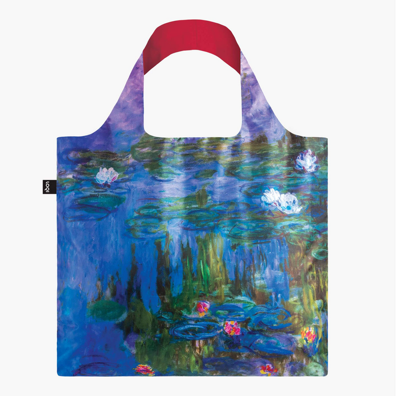 Claude Monet Recycled Totebag | Water Lilies