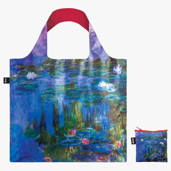 Claude Monet Recycled Totebag | Water Lilies