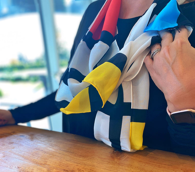 MoMA Scarf | Artist Piet Mondrian (USA)