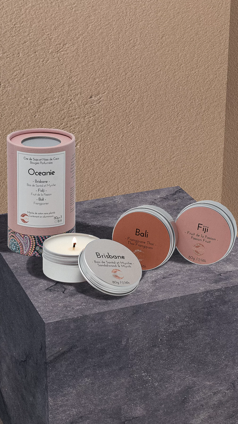 oceania candle set