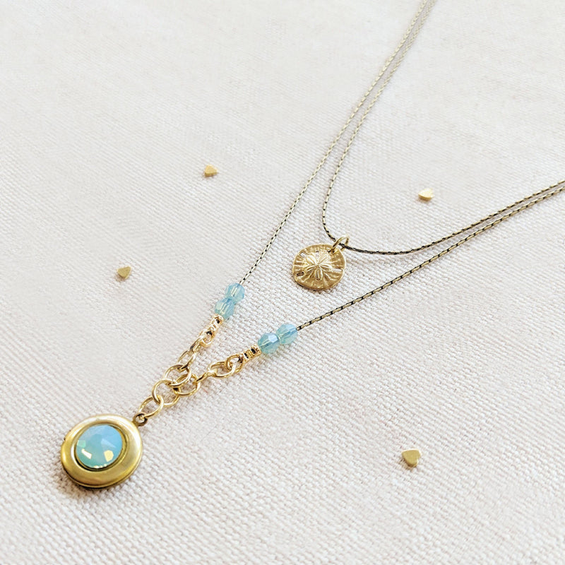 PACIFIC SHORES | Layered Locket Necklace (Canada)