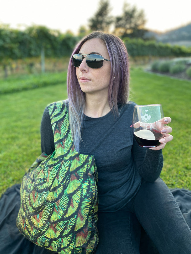 National Geographic Limited Edition Tote | Photo Ark Peafowl (USA)