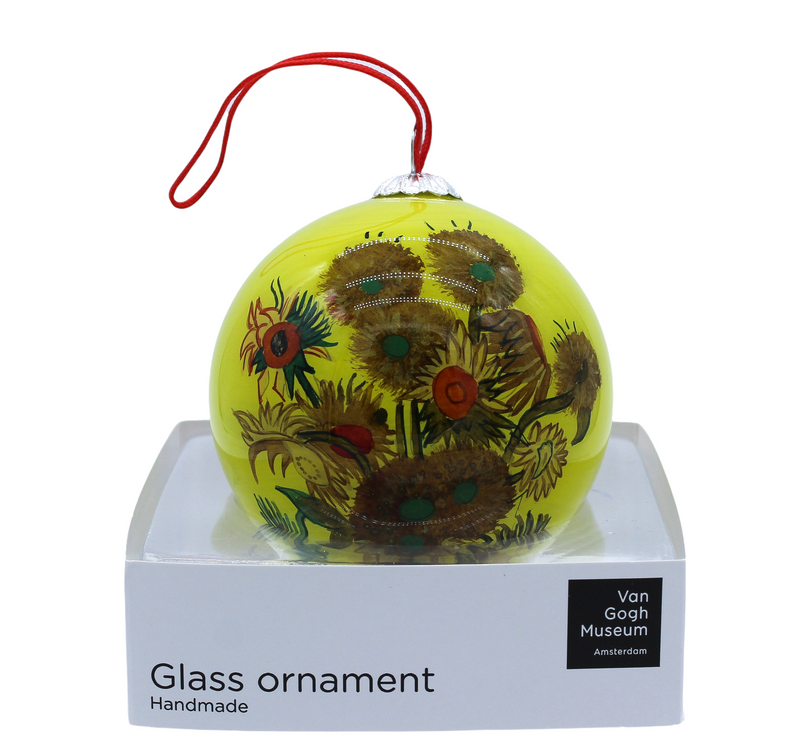 Van Gogh Museum Glass Ornament | Sunflowers (Amsterdam)