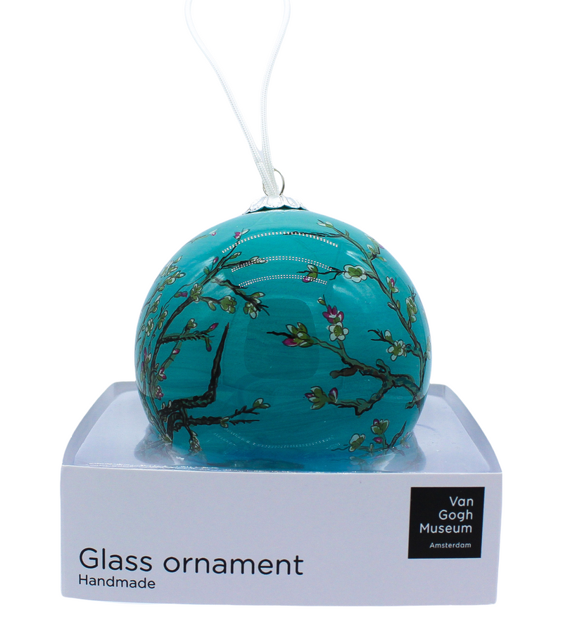 Official Van Gogh | Glass Ornament Almond Blossom (Amsterdam)