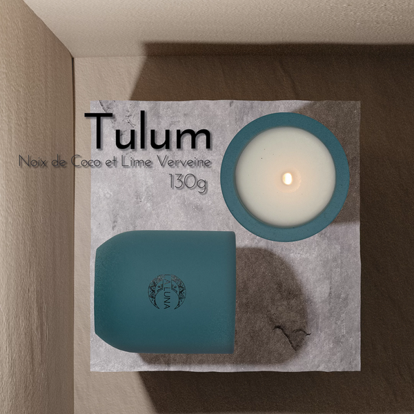 wellness candle tulum