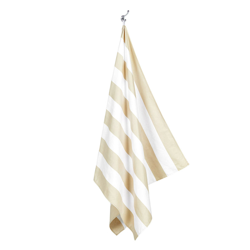 dock and bay beach towel beige