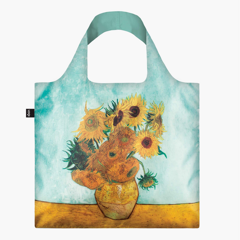 Vase with Sunflowers Recycled Bag